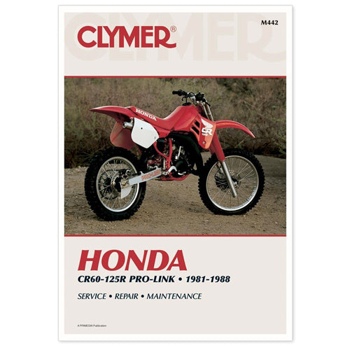 CLYMER CM442 SERVICE MANUAL CR60R CR80R CR125R 81-88