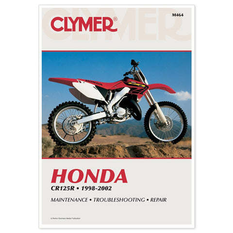CLYMER C-M464 SERVICE MANUAL CR125 98-02
