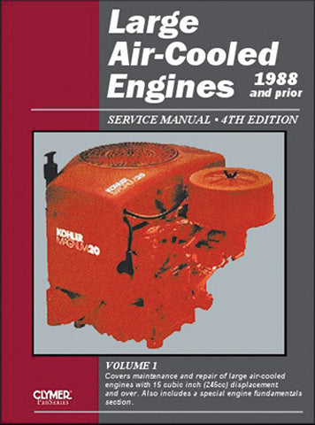 CLYMER LES1-4 LARGE AIR COOLED ENGINE SERVICE MANUAL VOL. 1
