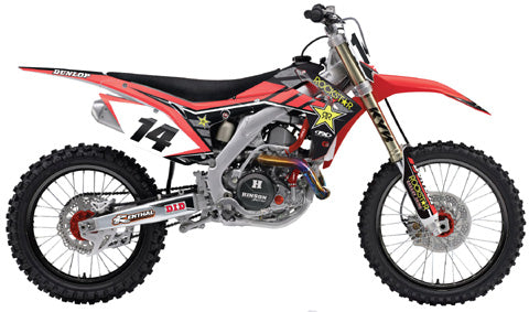 FACTORY EFFEX 19-07318 FX 16 ROCKSTAR COMPLETE SHROUD TRIM LOWER FORK GRAPHIC KI