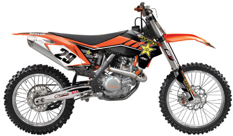 FACTORY EFFEX FX 16 ROCKSTAR COMPLETE SHROUD/TRIM/LOWER FORK GRAPHIC KIT 19-0752
