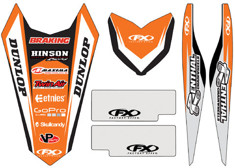 FACTORY EFFEX FX 2015 STANDARD TRIM KITS (20" X 24" SHEETS) 17-50510