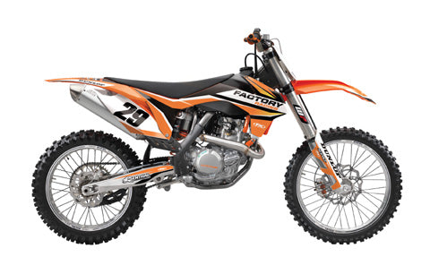 FACTORY EFFEX FX 2015 EVO KTM SHROUD/AIRBOX GRAPHIC KIT 18-01502
