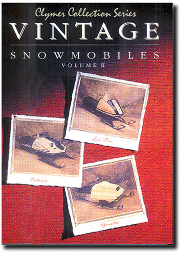 Clymer Manuals VINTAGE SNOWMOBILE VOL 1 # S820 NEW
