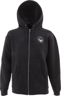 SLEDNECKS WARRIORS HEAVYWEIGHT ZIP-UP BLACK 2X-LARGE PART# 510516