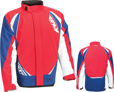 FLY SNOW AURORA JACKET RED/WHITE/BLUE XLARGE 470-4002X