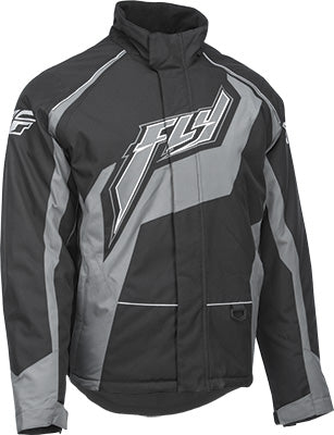 FLY SNOW OUTPOST JACKET BLACK/GREY 4X #6152 470-40104X