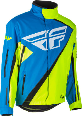 FLY SNOW FLY SNX JKT BLU/HI-VIS 2-XLARGE 470-40792X