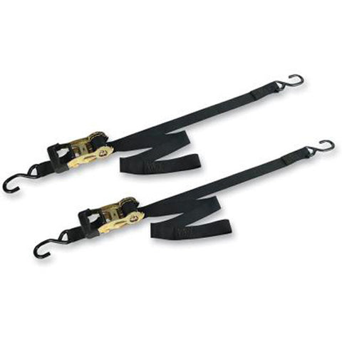 ANCRA BIG BIKE GRADUAL RELEASE RATCHET STRAP BLACK 49970-202