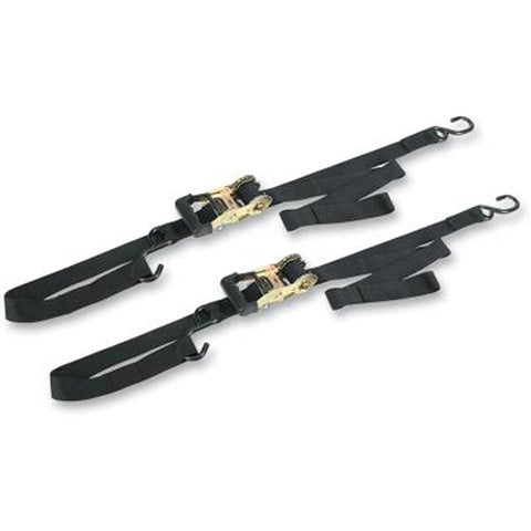 ANCRA 49970-102 BIG BIKE GRADUAL RELEASE RATCHET STRAP BLACK