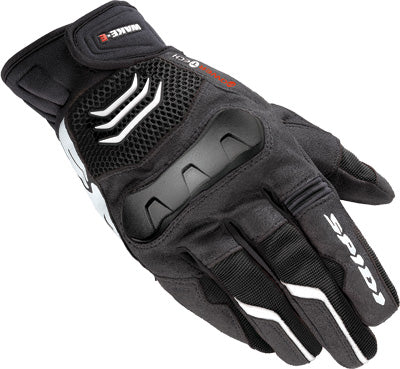 SPIDI WAKE-E TEX GLOVES BLACK/WHITE 3X-LARGE PART# B43-011-3X