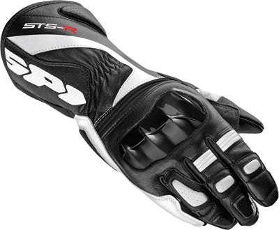 SPIDI STS-R GLOVES BLACK/WHITE 2X-LARGE PART# A146-011-2X