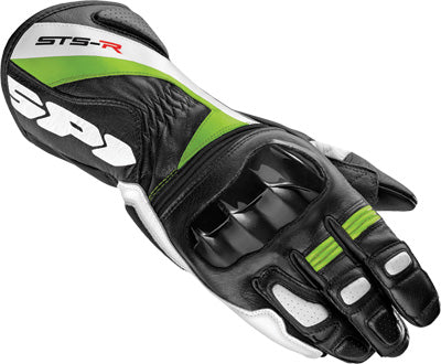 SPIDI STS-R GLOVES BLACK/GREEN 2X-LARGE PART# A146-494-2X