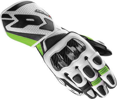 SPIDI CARBO 1 GLOVES BLACK/GREEN LARGE PART# A147-494-L