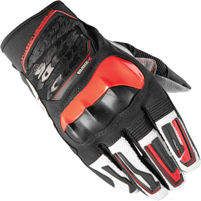 SPIDI WAKE EVO GLOVES BLACK/RED 2X-LARGE PART# B61-021-2X