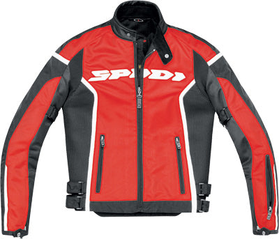 SPIDI NET GP MESH JACKET BLACK/RED 3 X-LARGE PART# T131-021-3X