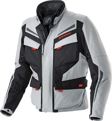 SPIDI VOYAGER 2 H2OUT JACKET BLACK/GREY 3X-LARGE PART# D95-010-3X