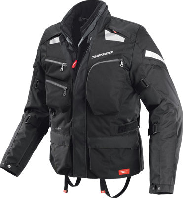 SPIDI VOYAGER 3 JACKET BLACK X-LARGE PART# D116-026-X