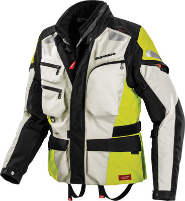 SPIDI VOYAGER 3 JACKET FLO. YELLOW 2X-LARGE PART# D116-486-2X