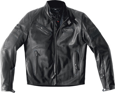 SPIDI ACE LEATHER JACKET BLACK E58/US48 PART# P131-026-58