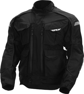 FLY STREET TERRA TREK 4 JACKET BLACK MEDIUM TALL #5958 477-2080T~3