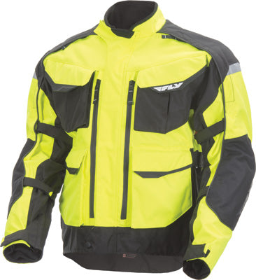 FLY STREET TERRA TREK 4 JACKET HI-VIS/BLACK 4X #5958 477-2085~8