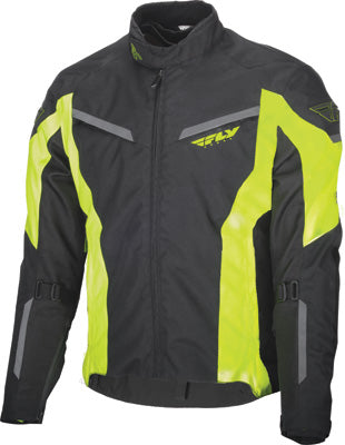FLY STREET STRATA JACKET HI-VIS/BLACK LARGE #6152 477-2104~4