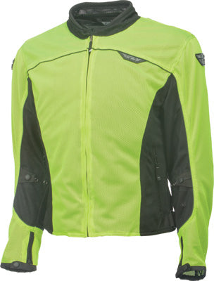 FLY STREET FLUX AIR MESH JACKET HI-VIS YELLOW/BLACK 3X-LARGE #5948 477-4045~7