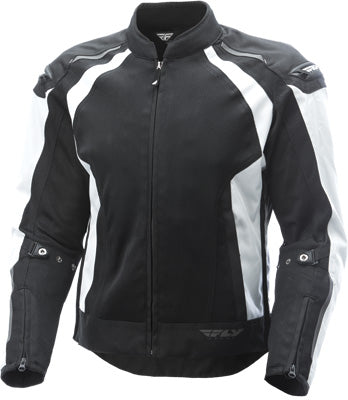 FLY STREET COOLPRO JACKET WHITE/BLACK 3X-LARGE #6152 477-4056~7