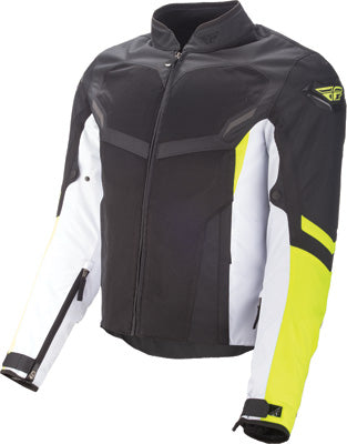 FLY STREET AIRRAID MESH JACKET HI-VIS/BLACK SMALL #6179 477-4065~2