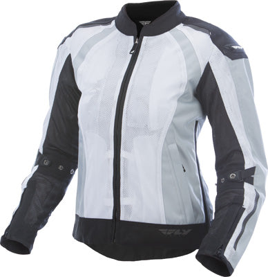 FLY STREET LADIES COOLPRO WHITE/BLACK LARGE #6152 477-8056~4