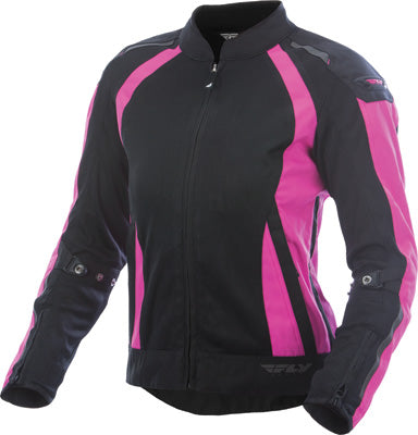 FLY STREET LADIES COOLPRO PINK/BLACK SMALL #6152 477-8058~2