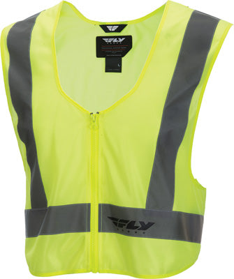 FLY STREET SAFETY VEST HI-VIS YELLOW S-M #5791 478-602~0