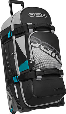 OGIO RIG 9800 ROLLING LUGGAGE BAG TEAL/BLOCK 34"X16.5"X15.25" 121001.957