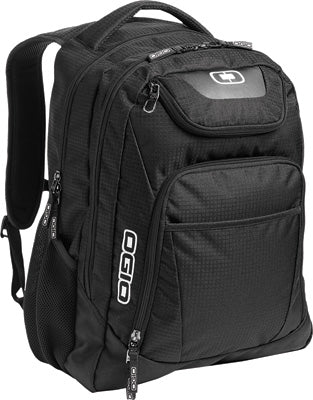 OGIO EXCELSIOR PACK BLACK/SILVER 19.5"X13.5"X9" 411069.03