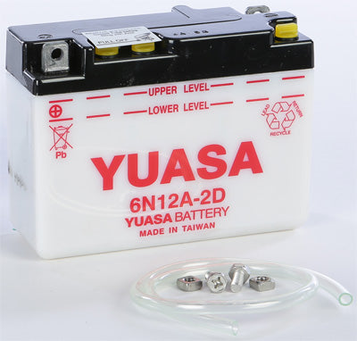 YUASA BATTERY 6N12A-2D YUMICRON PART# YUAM2612D NEW