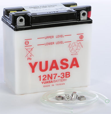 YUASA BATTERY 12N7-3B YUMICRON PART# YUAM2273B NEW