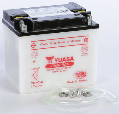 Yuasa Batteries CONVENTIONAL BATTERY YB7B-B PART NUMBER YUAM227BB