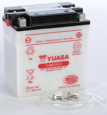YUASA BATTERY YB10L-A2 YUMICRON PART# YUAM2210Y NEW