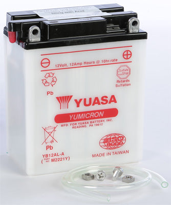 YUASA BATTERY YB12AL-A YUMICRON PART# YUAM2221Y NEW