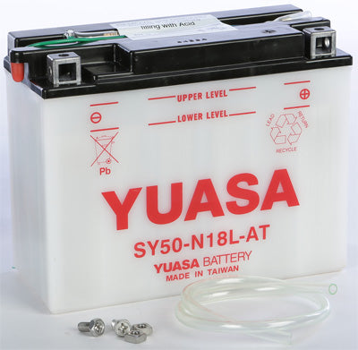 YUASA BATTERY SY50-N18L-AT YUMICRON PART# YUAM22S8T NEW