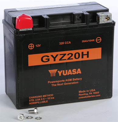 Yuasa Batteries YUASA FACTORY ACTIVATED BATTERY # YUAM72RBH NEW