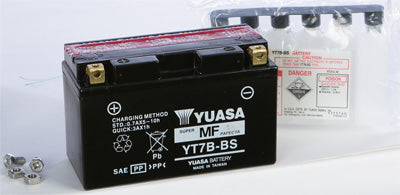 Yuasa Batteries MAINTENANCE FREE BATTERY YT4B-BS PART NUMBER YUAM62T4B