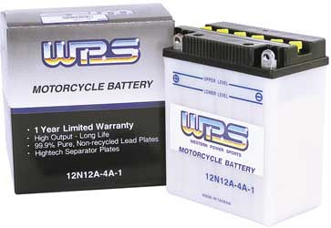 WPS BATTERY 6CB8L-B PART# 6CB8L-B~X