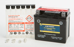 WPS MAINTENANCE FREE BATTERY CTZ7S-BS PART# CTZ7S-BS