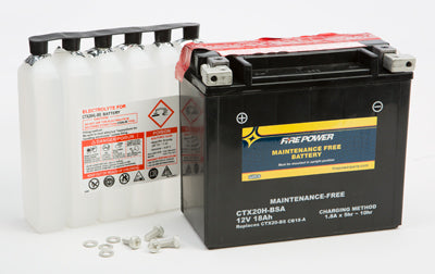 WPS 1996 Harley-Davidson XL1200S Sportster Sport MAINTENANCE FREE BATTERY CTX20H