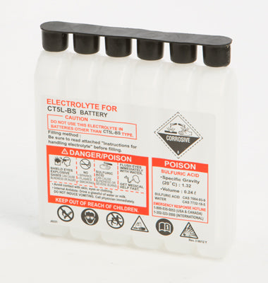 WPS SEALED BATTERY ELECTROLYTE PACK 240CC PART# 240CC CTX NEW