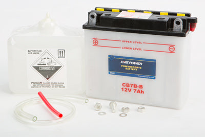 FIRE POWER BATTERY W/ACID PACK CB7B-B CB7B-B