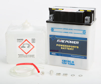 FIRE POWER BATTERY W/ACID PACK CB12C-A CB12C-A