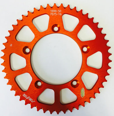 SUNSTAR SUNSTAR SPROCKET REAR ALUM KTM ORANGE PART# 5-139050OR